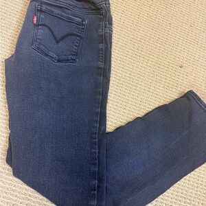 14R Levi's Girls Black Skinny Jeans